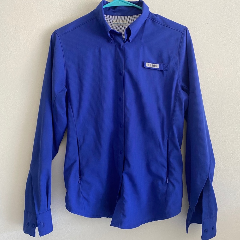 Small Columba PFG fishing shirt omnishade